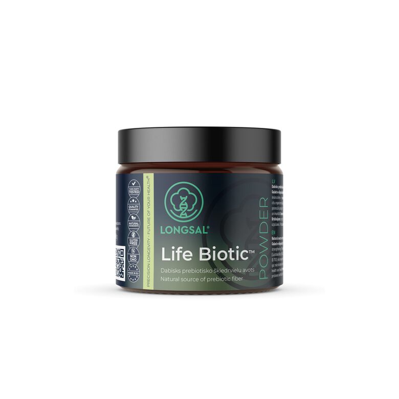 Life Biotic - Dabisks prebiotisko šķiedrvielu avots (300g)